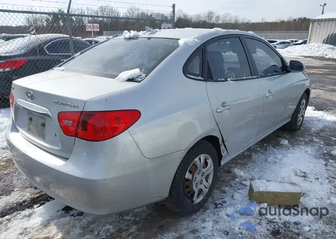 2010 Hyundai Elantra Gls z USA, uszkodzony, nr VIN KMHDU4AD1AU207744